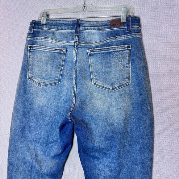 Judy Blue High Waist, Slim Fit Denim in Medium Blue size 9/29 - Picture 6 of 11